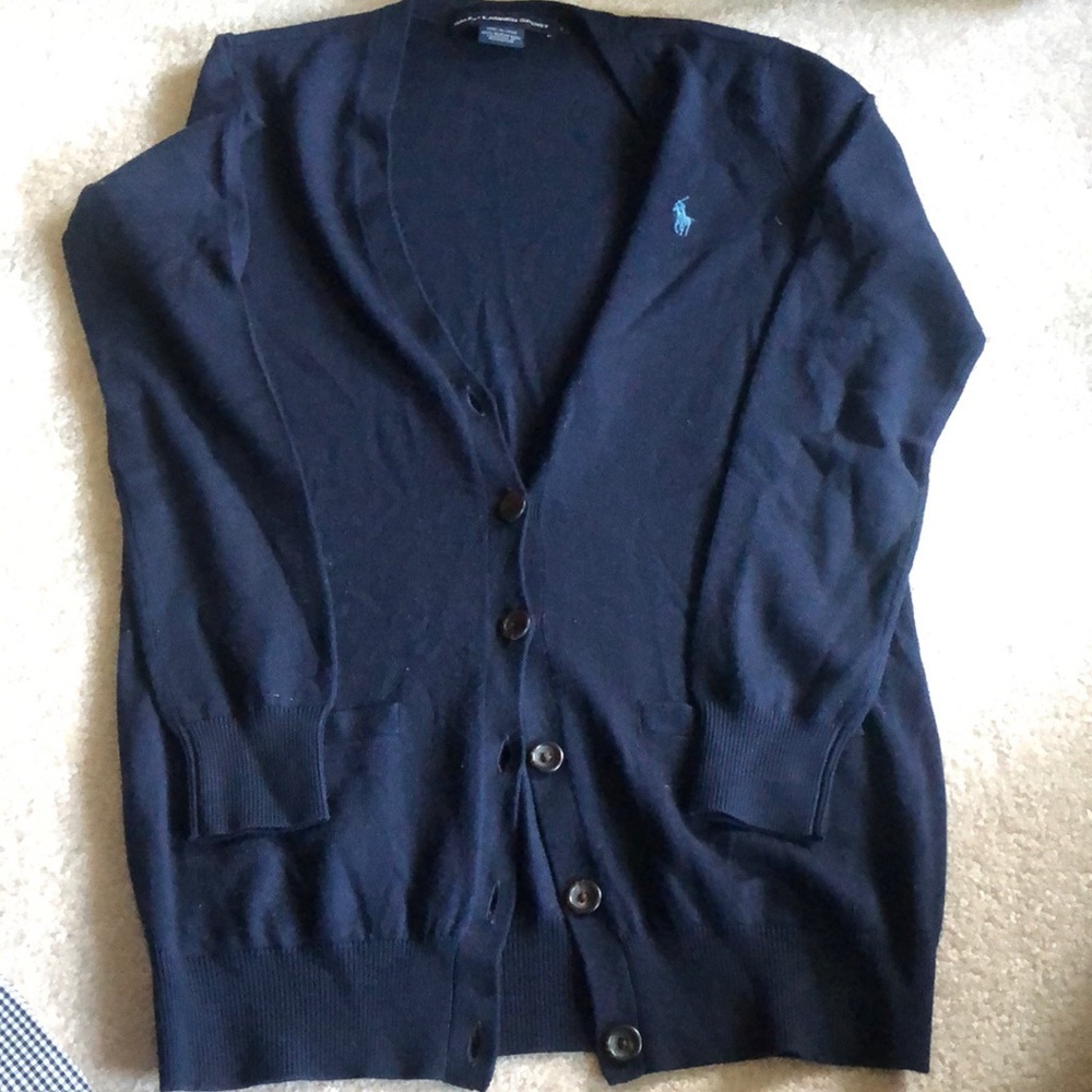 RALPH LAUREN SPORT LIKE NEW CARDIGAN